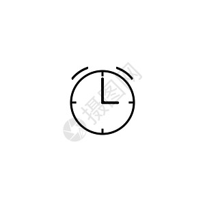 时间标记 提醒 时钟图标 矢量说明 平坦设计圆圈商业闹钟标识跑表滴答小时唤醒警报戒指图片