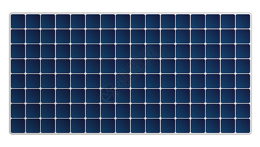 白色隔离的简单太阳能电池板蓝色太阳回收活力阳光城市生态发电机植物控制板图片