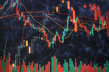 用于分析财务统计数据和分析市场数据的工作集 从图表和图形中分析数据以找出结果进步价格预报货币投资者商业经济会计首都利润图片