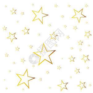 抽象流星矢量 白色背景上带有金色圣诞星星的插图海豹证书报酬评分勋章保修单徽章优胜者成就质量图片