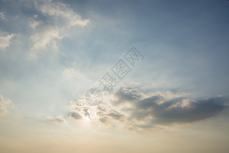 天空和云层背景天气空气风景阳光蓝色白色天堂图片