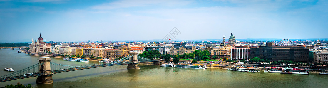 布达佩斯和多瑙河的图片视图图片