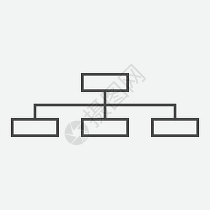 结构简单的平面图标 白色背景上的矢量图社会合作营销细胞链接节点字形网络社区团队图片