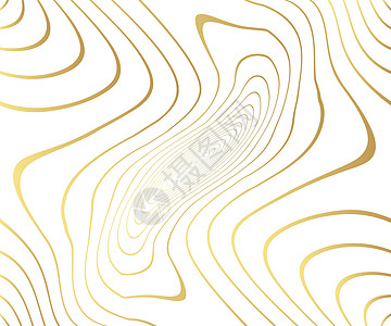 金色豪华大理石石材图案 上面有金色的波浪线 抽象背景矢量图制作图案插图漩涡海浪金子艺术几何学黑色线条白色散热图片