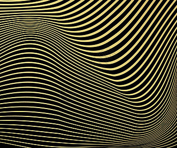 抽象的金色扭曲对角线条纹背景 矢量弯曲扭曲的线纹理 全新的商业设计风格插图波浪金子网络墙纸曲线艺术横幅技术卡片图片