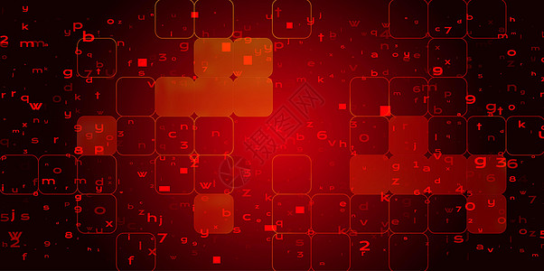 与数字的抽象技术二进制代码红色背景编码矩阵溪流插图电脑黑色条纹电子互联网网络图片