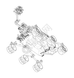 宇宙机器人星系陨石坑高清图片