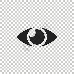 视力图简单的眼睛图标向量 平面样式的视力象形图镜片眼球网络药品科学光谱插图光学睫毛白色设计图片