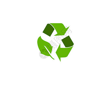 生态 叶子 循环图标 矢量说明 设计活力地球标识箭头垃圾生物圆圈插图标签环境图片