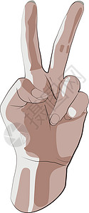 手势和平 sig泡沫皮肤支持者护理胜利手指黑色拇指手臂身体图片