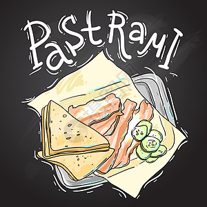 Pastrmi 矢量手绘图片