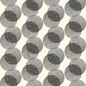黑色和白色抽象现代同心圆纹理背景模式织物戒指几何学光学插图作品圆圈圆形生长条纹图片
