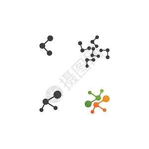 分子标志 vecto科学卫生插图生物学环形圆圈保健标识公司艺术图片
