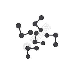 分子标志 vecto标识技术原子基因插图螺旋圆圈科学艺术公司图片