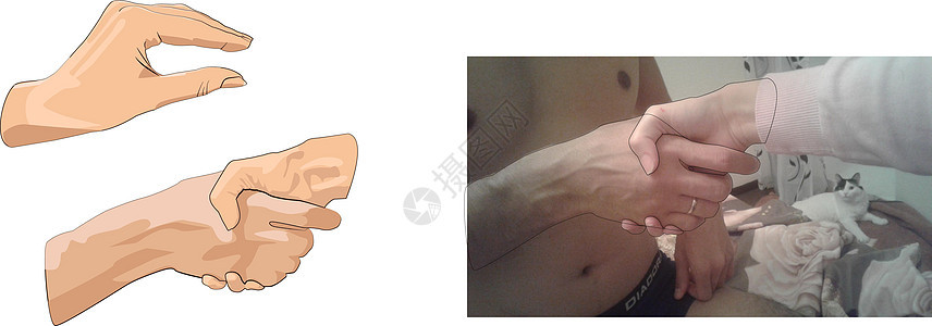 女汉拳头指甲身体手指胜利收藏插图销售量抛光女性图片