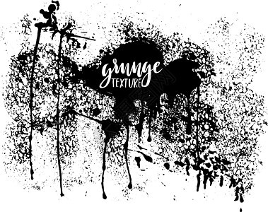 Grunge 纹理 摘要模板背景 矢量滴图解图片