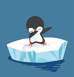 钓冰的企鹅图片