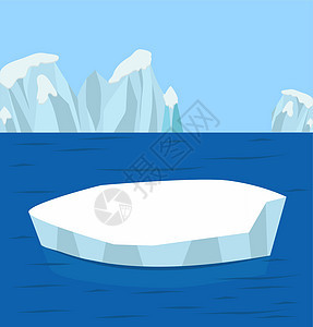 北极北极地区背景图片