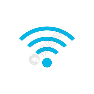 用于远程互联网访问的无线和 wifi 图标或标志 播客矢量符号 在白色背景上孤立的种群矢量图图片