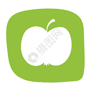 平面样式中的苹果阴影孩子们孩子学习水果卡片学校艺术字体食物字母图片