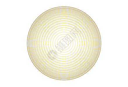 同心圆元素 金色奢华彩环 声波金色图形的抽象矢量图现代装饰网站海报横幅模板 EPS10 vecto技术中心墙纸漩涡插图标识黑色螺图片