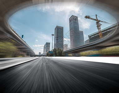 沥青路面背景旅行运输街道摩天大楼车道运动赛车公路蓝色阳光图片