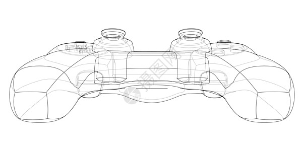 游戏手柄或操纵杆 韦克托锦标赛运动娱乐键盘公司网络绘画插图技术纽扣图片