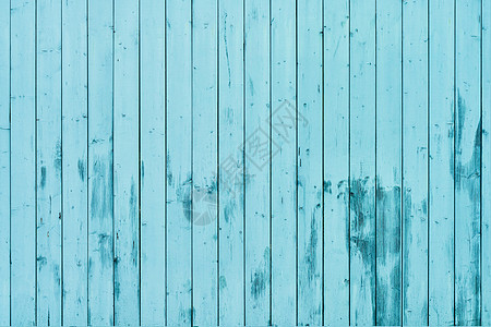 旧脏亮蓝色木制背景 抽象背景 顶视图复制空间图片