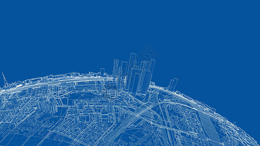 3d 城市领域 韦克托办公室建筑学市中心绘画街道房子摩天大楼蓝图地球场景图片