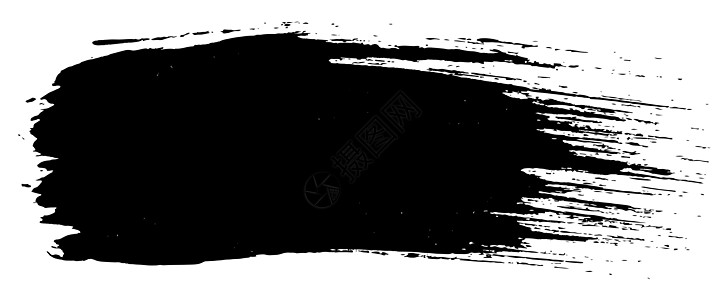Grunge 黑色 paintink 画笔描边墨水收藏绘画销售量横幅苦恼艺术中风条纹草图图片