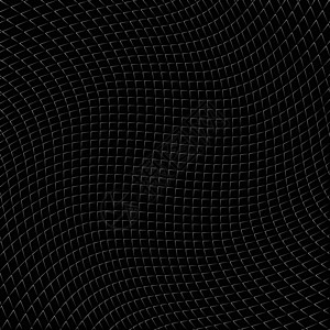 摘要 黑白波网状条纹几何无缝模式  矢量插图黑色网络打印正方形纺织品艺术白色对角线织物线条图片