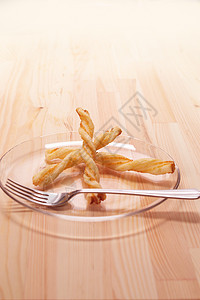 松果糕点棒饼干食物面包粉扑黄色甜点午餐棕色脆皮派对图片