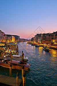 威尼斯意大利食人者观反射世界遗产历史石头景观游客风景摄影目的地假期图片