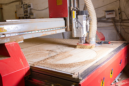 木材 金属 生产概念     切割器图片
