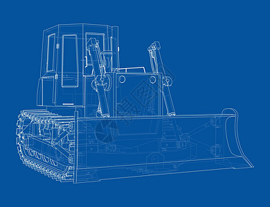 地球推土机 推土机反铲装载机草图金属机器拖拉机车辆力量地球机械图片