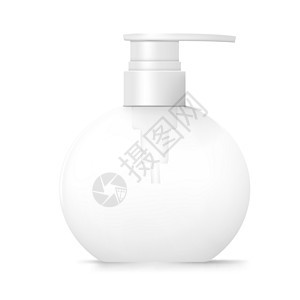 白轮装瓶装喷气泵洗剂塑料品牌卫生奶油温泉洗发水身体凝胶淋浴图片