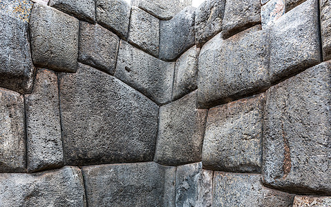 Saksaywaman的石墙砖块历史旅行石匠堡垒文明正方形旅游遗产文化建筑图片
