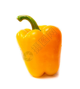 甜辣椒熟辣椒水果胡椒白色美食橙子蔬菜活力背景