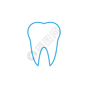 牙类图标 牙科护理图标 矢量说明 平板设计诊所牙疼牙齿治疗牙医卫生药品插图空腔美白图片