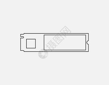 固态硬盘 ssd m2 图标 矢量图 平面设计电脑电路板贮存色谱硬盘木板笔记本数据技术容量图片