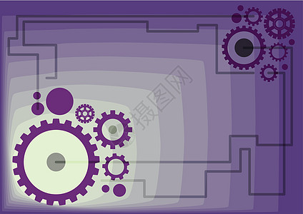 相互连接执行工作的机械齿轮的插图 附在并肩行动的边上的钝齿轮图画 齿轮机械同步流动制造业图形互联网圆圈运动职业制造车轮金属合作图片