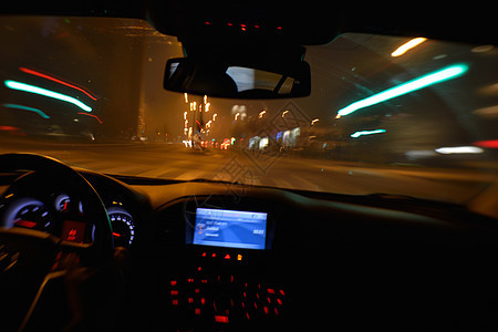 夜车驾驶赛车安全加速度时间隧道速度小径车辆汽车旅行图片