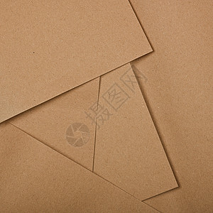 几张牛皮纸材料环境纤维多边形纸板手工业小憩画幅床单包装背景图片
