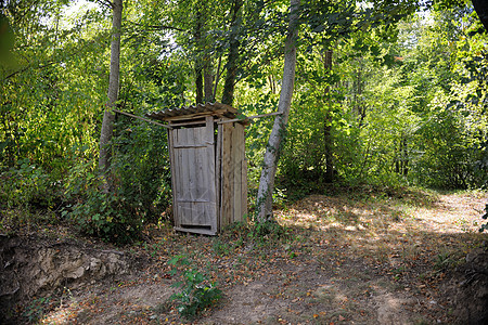 户外马桶树木窝棚疼痛农村森林建筑国家外屋卫生间厕所图片