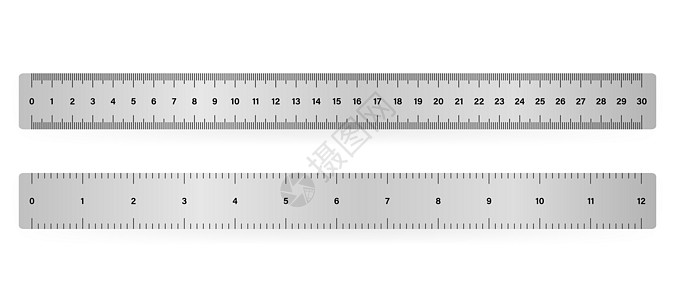 30厘米 测量磁带标尺学校衡量标准水平厘米补给品几何学插图乐器数字尺寸黑色教育图片