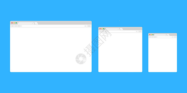 浏览器窗口矢量图 平面样式的浏览器或 web 浏览器 窗口概念互联网浏览器网站数据网络软件收藏文档界面屏幕插图小样图片