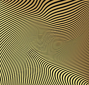 抽象的金色矢量圆圈半色调背景 渐变复古线条图案设计 单色图形同心黑色艺术螺旋散热圆形漩涡白色几何学中心图片