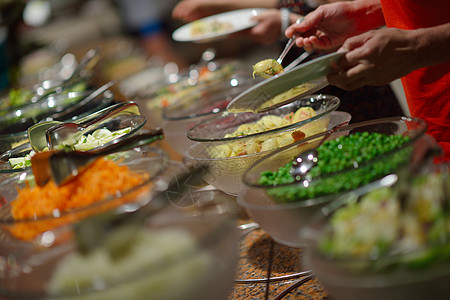 沙拉自助自助自助餐食品午餐婚礼蔬菜蛋糕商业庆典美食小吃酒店水果背景