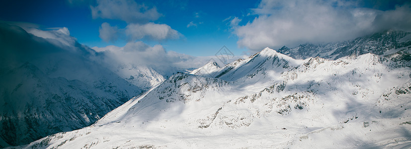 泽尔马特斯维兹兰假期顶峰滑雪风景旅行晴天日落高山冰川蓝色图片