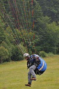 滑翔伞运动乐趣闲暇跳伞风险娱乐橙子天空爱好自由空气图片